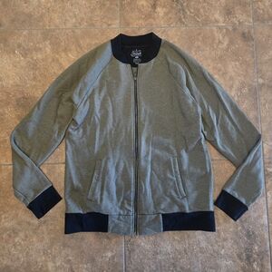 Olive Black Banded | FRESH | Zip Up